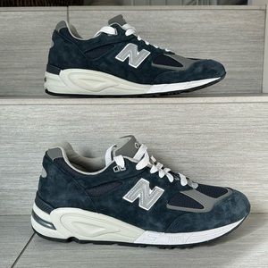 New Balance 990v2 Navy Blue White NEW without box
